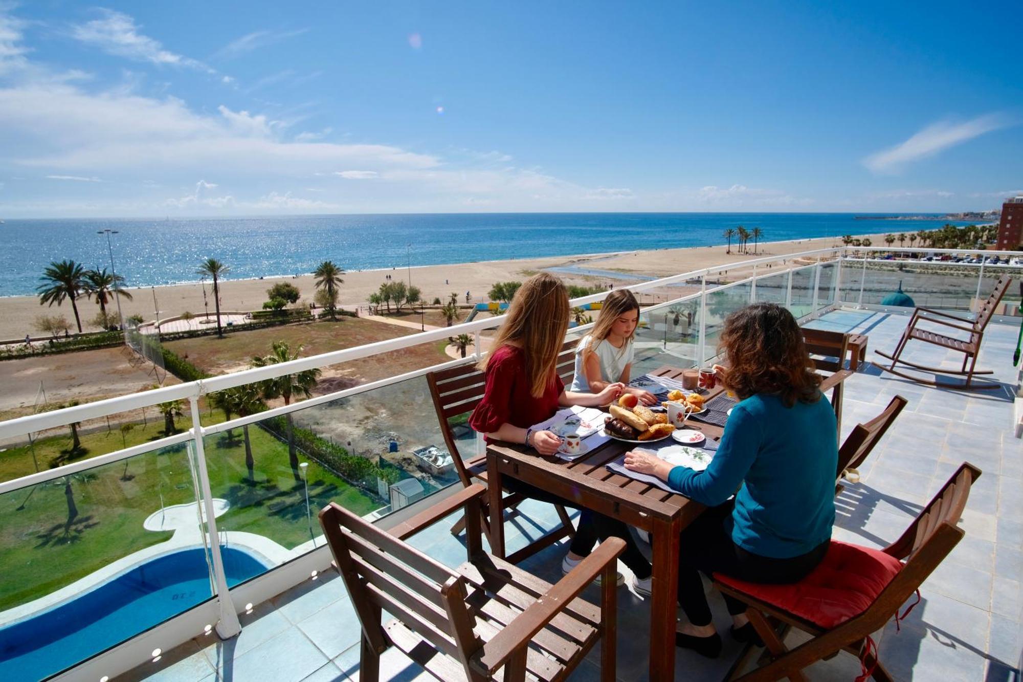 Seafront Penthouse Almeria Рокетас-де-Мар Екстер'єр фото