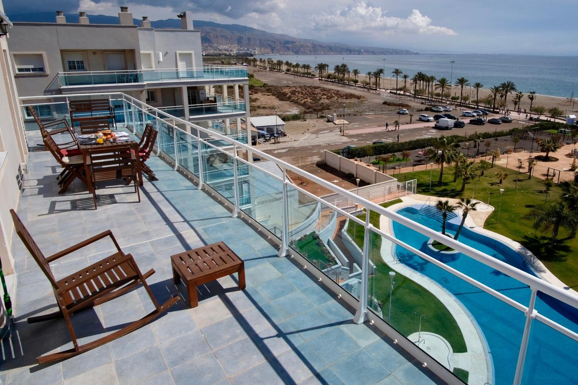 Seafront Penthouse Almeria Рокетас-де-Мар Екстер'єр фото